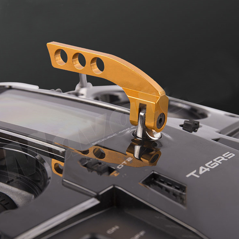 Drone Neck Strap - Aluminiumlegierung Vertikaler horizontaler 3-Loch-Sender Umhängeband Balancer