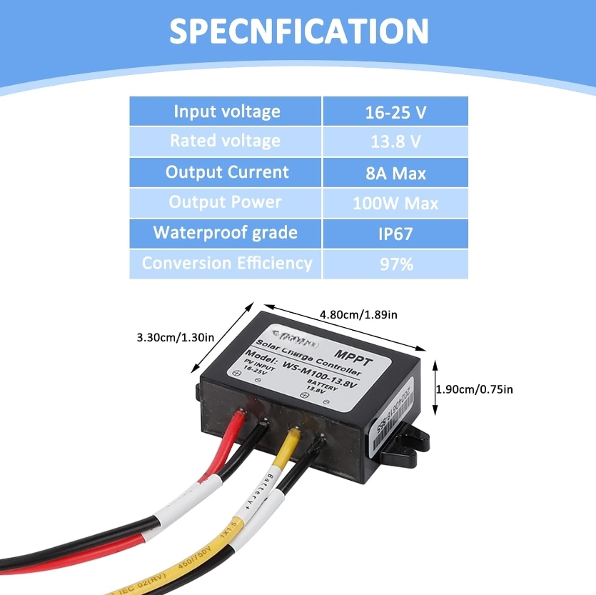 100W für MPPT 1* Solarladeregl – Drone Solar Charger Bewertung und Preis